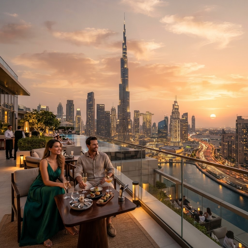 Luxury Dubai Skyline